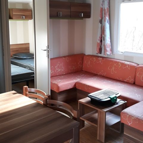 Mobilheim 8 Personen - Premium 35m² Côté Etang - 3 Schlafzimmer