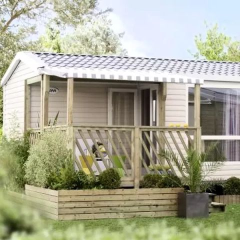 Mobilheim 6 Personen - Mobilheim Komfort 3 Zimmer 4/6 Personen Campingseite + TV