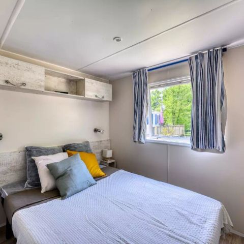 Mobilheim 8 Personen - Mobilheim Premium 4 Zimmer 6/8 Personen Teichseite + TV