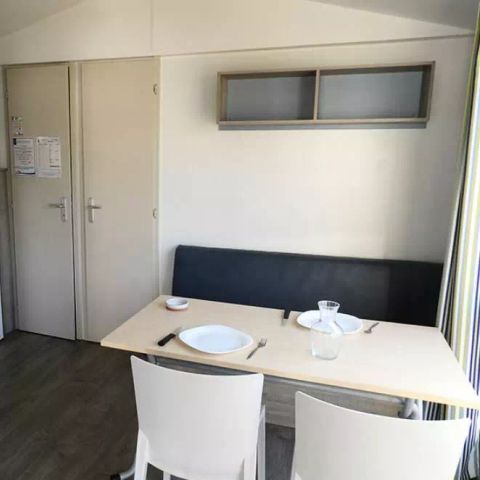 Mobilheim 8 Personen - Mobilheim Premium 4 Zimmer 6/8 Personen Teichseite + TV