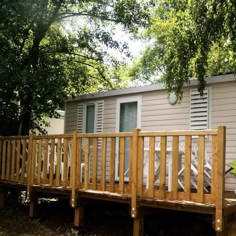 BUNGALOW 6 personnes - Mobil-Home Confort 3 Pièces 4/6 Personnes Côté Étang + TV