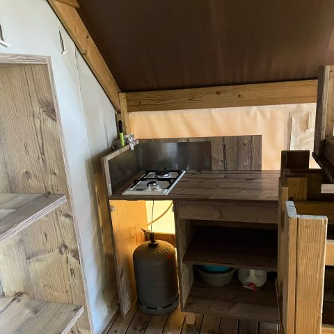 Safarizelt 5 Personen - Zelt Eco Lodge 3 Zimmer 5 Personen Ohne Sanitäranlagen