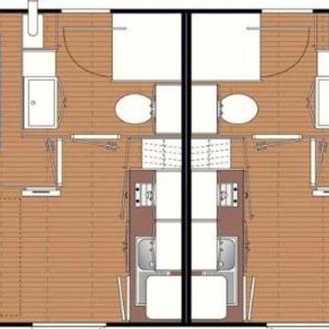 BUNGALOW 2 personnes