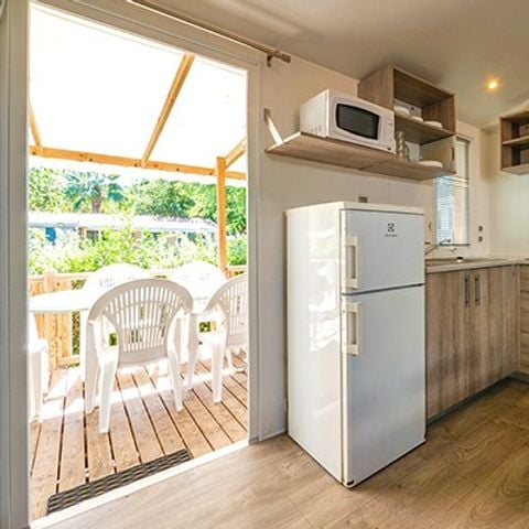 Mobilhome 6 personnes - Mobil-home | Classic XL | 3 Ch. | 6 Pers. | Terrasse surélevée