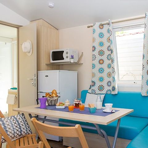 MOBILHOME 4 personas - Classic XL | 2 Dormitorios | 4 Pers. | Terraza con elevación, no cubierta