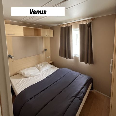 Stacaravan 4 personen - PETIT - CONFORT Venus - 2 slaapkamers - 25 m²