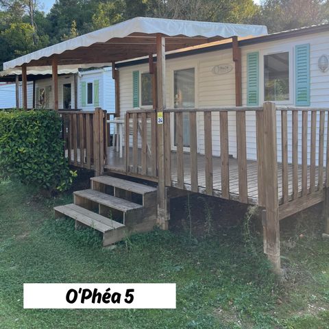 MOBILHOME 5 personas - Mobil-home CONFORT PLUS 5 O'Phéa - 2 habitaciones (32 m²)