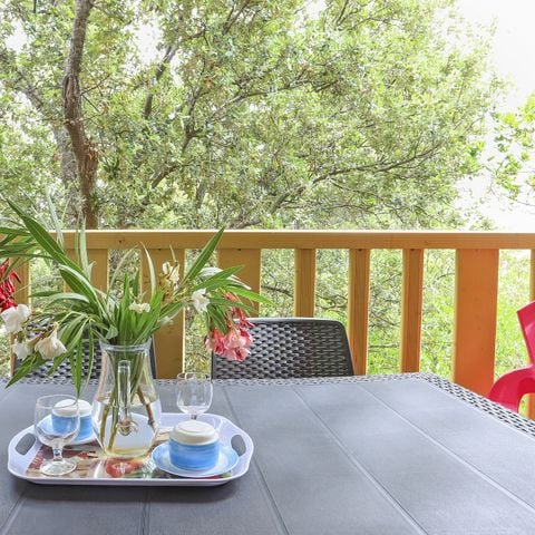 BUNGALOW 5 personnes - Classic | 2 Ch. | 5 Pers. | Sur pilotis | Terrasse simple | Clim.