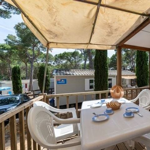 Mobile home 6 persons - Classic | 2 Bedrooms | 4/6 Pers. | Single terrace | Air-con.
