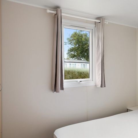 Mobilheim 6 personen - Classic | 3 Schlafz. | 6 Pers. | Erhöhte Terrasse | Klima.