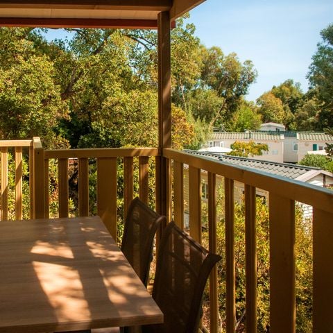 BUNGALOW 5 personnes - Classic | 2 Ch. | 5 Pers. | Sur pilotis | Terrasse simple | Clim.