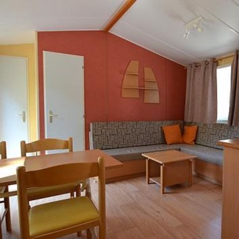 BUNGALOW 7 personnes - Mobil home-Terrasse