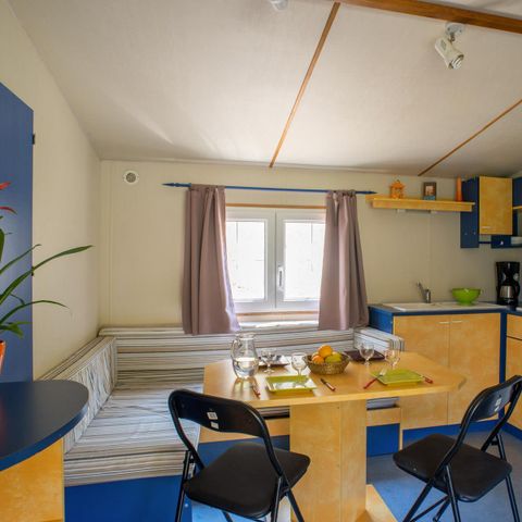 Mobilheim 8 personen - Mobilheim für 6/8 Personen, 32m² (3 Zimmer). TV 6/8 Pers.