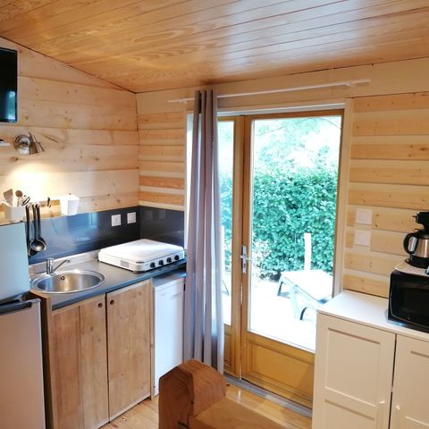 Chalet 5 personen - Chalet 5 Plätze, klimatisiert mit Fernseher und Geschirrspüler 5 Pers.