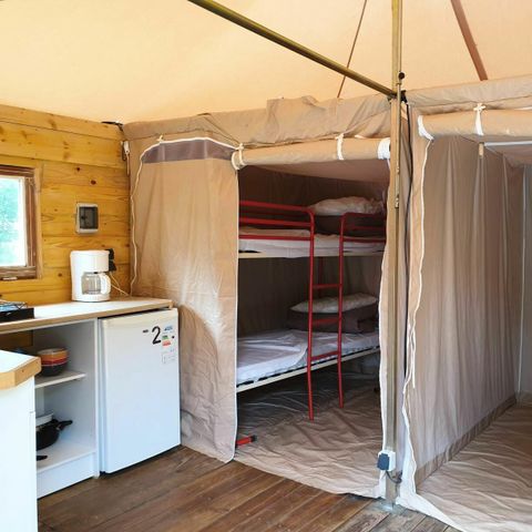 CHALET 4 persone - Cabina 3 Pièces 4 Personnes Sans Sanitaires