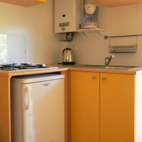 MOBILHOME 4 personnes - Mobil Home 3 Pièces 4 Personnes (3 Adultes et 1 Bébé) + TV