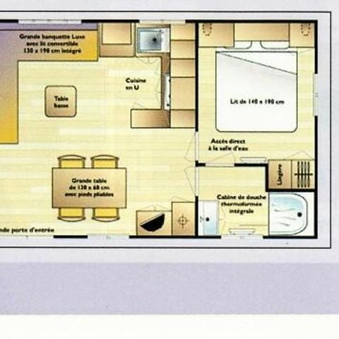 BUNGALOW 7 personnes - COTTAGE CONFORT