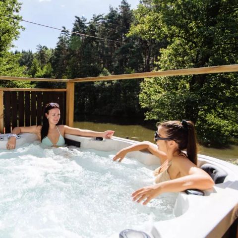 CHALET 10 persone - Grand Chalet Spa 4 Camere 8/10 Persone Aria condizionata + TV