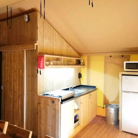 Zelt 4 personen - Safari-Zelt 4 Zimmer 6 Personen Klimatisiert