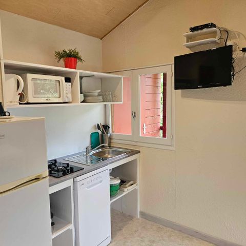 CHALET 4 personas - Cabaña de 4 plazas con aire acondicionado