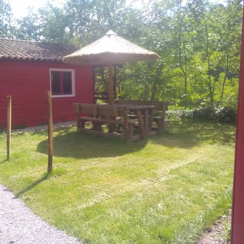 CHALET 4 personas - Cabaña de 4 plazas con aire acondicionado