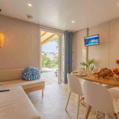 Mobilheim 4 personen - Cottage VIP 2 Zimmer 2 Bäder 4/6 Pers.