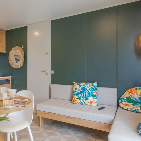 Mobile home 4 persons - VIP cottage 2 bedrooms 2 bathrooms 4/6 pers