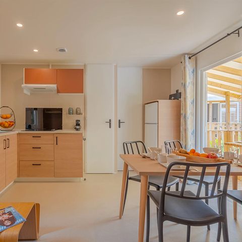 Stacaravan 6 personen - Cottage Prestige 3 slaapkamers - 1 badkamer