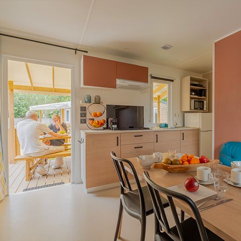 MOBILHOME 4 personnes - Cottage  Prestige 2 chambres - 1 salle de bain