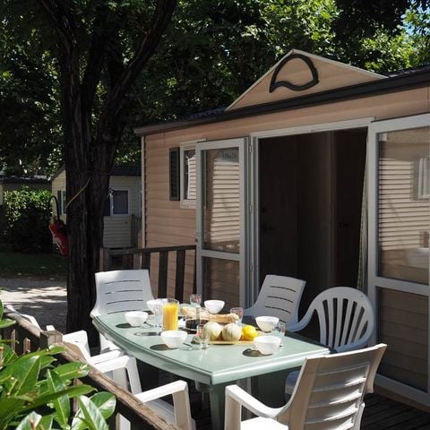 BUNGALOW 4 personnes - Mobil Home Confort 3 Pièces 4 Personnes Climatisé + TV