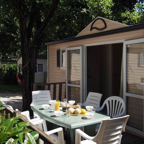 Stacaravan 4 personen - Comfort Stacaravan 3 Kamers 4 Personen Airconditioning + TV