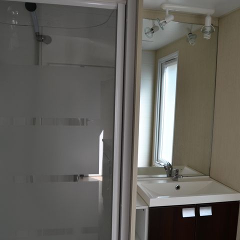 Stacaravan 5 personen - Grand Confort 3 kamers 5 personen Airconditioning + TV