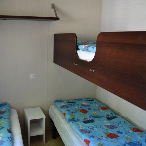 MOBILHOME 5 personas - Grand Confort 3 Habitaciones 5 Personas Aire Acondicionado + TV