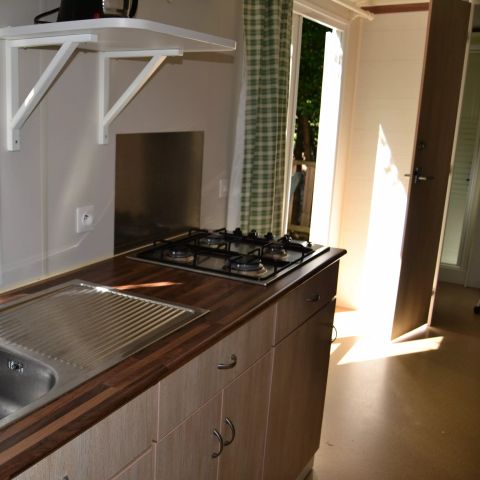 Mobilhome 4 personnes - Grand Confort - 3 Pièces - Climatisé - TV