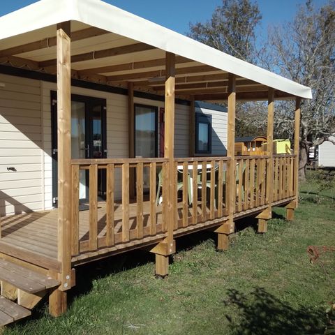 Mobile home 6 persons - Nirvana Trio curtain from 2020, 3 rooms