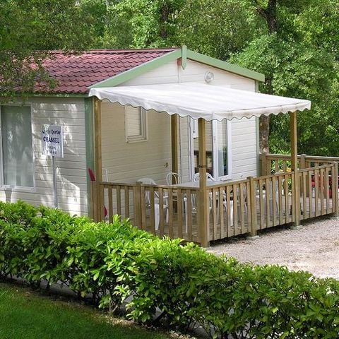 Mobile home 6 persons - 4/6 Comfort with terrace + Air conditioning + TV 40m².