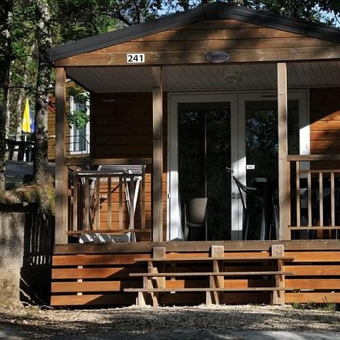 Mobilheim 4 personen - Mit Terrasse - Klimaanlage - TV - 31m²