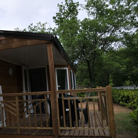 MOBILHOME 4 personnes - 4 personnes avec terrasse + climatisation + TV - 31m²