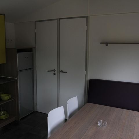 Mobilheim 4 personen - Mit Terrasse - Klimaanlage - TV - 31m²