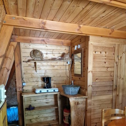 Chalet 4 personas - David Crockett cabaña