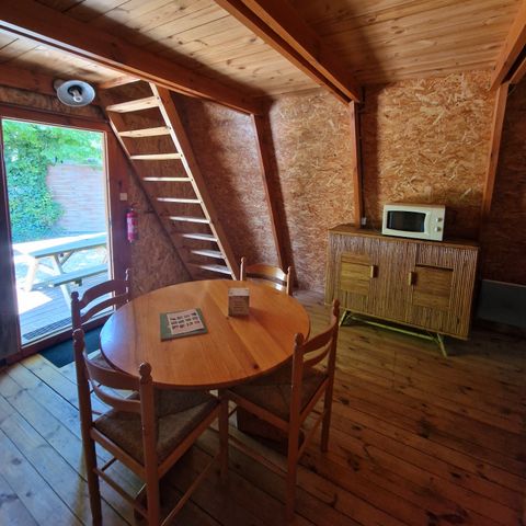 CHALET 4 personnes - CABANE DAVY CROCKETT