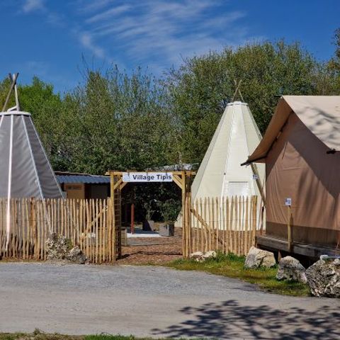 Unterkunft 4 personen - Tipi