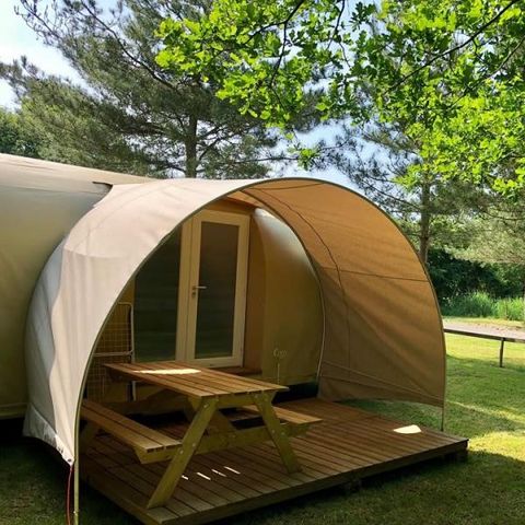 Canvas bungalow 4 persons - Coco Sweet- without sanitary facilities