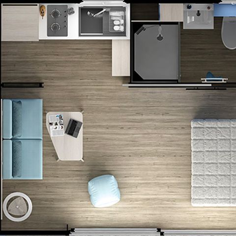 Stacaravan 2 personen - Otello Solo Premium