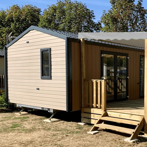 Stacaravan 4 personen - Stacaravan 27 m² Bahia Duo 2 slaapkamers 4 pers.