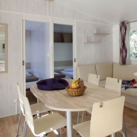 MOBILHOME 6 personas - Confort Tv+ aire acondicionado 3