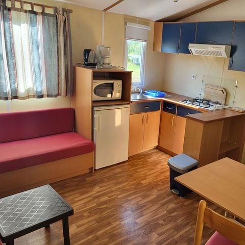 Stacaravan 4 personen - COTTAGE - 2 slaapkamers