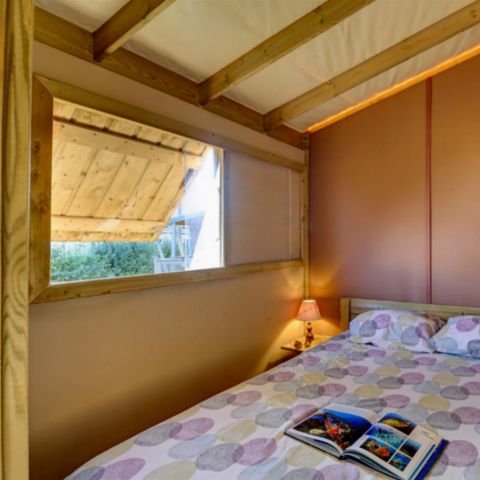 Canvas and wooden tent 4 persons - LODGE PREMIUM SWEET