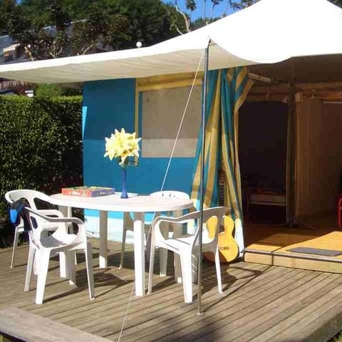 Glampingtent 4 personen - BENGALI - zonder sanitair