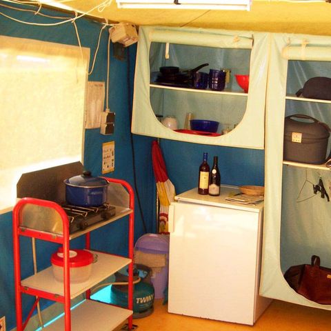 Bungalowzelt 4 personen - BENGALI - ohne Sanitäranlagen
